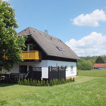 Ferienhaus Moni Mit 2 Separaten Wohnungen Am Silbersee Frielendorf ภายนอก รูปภาพ