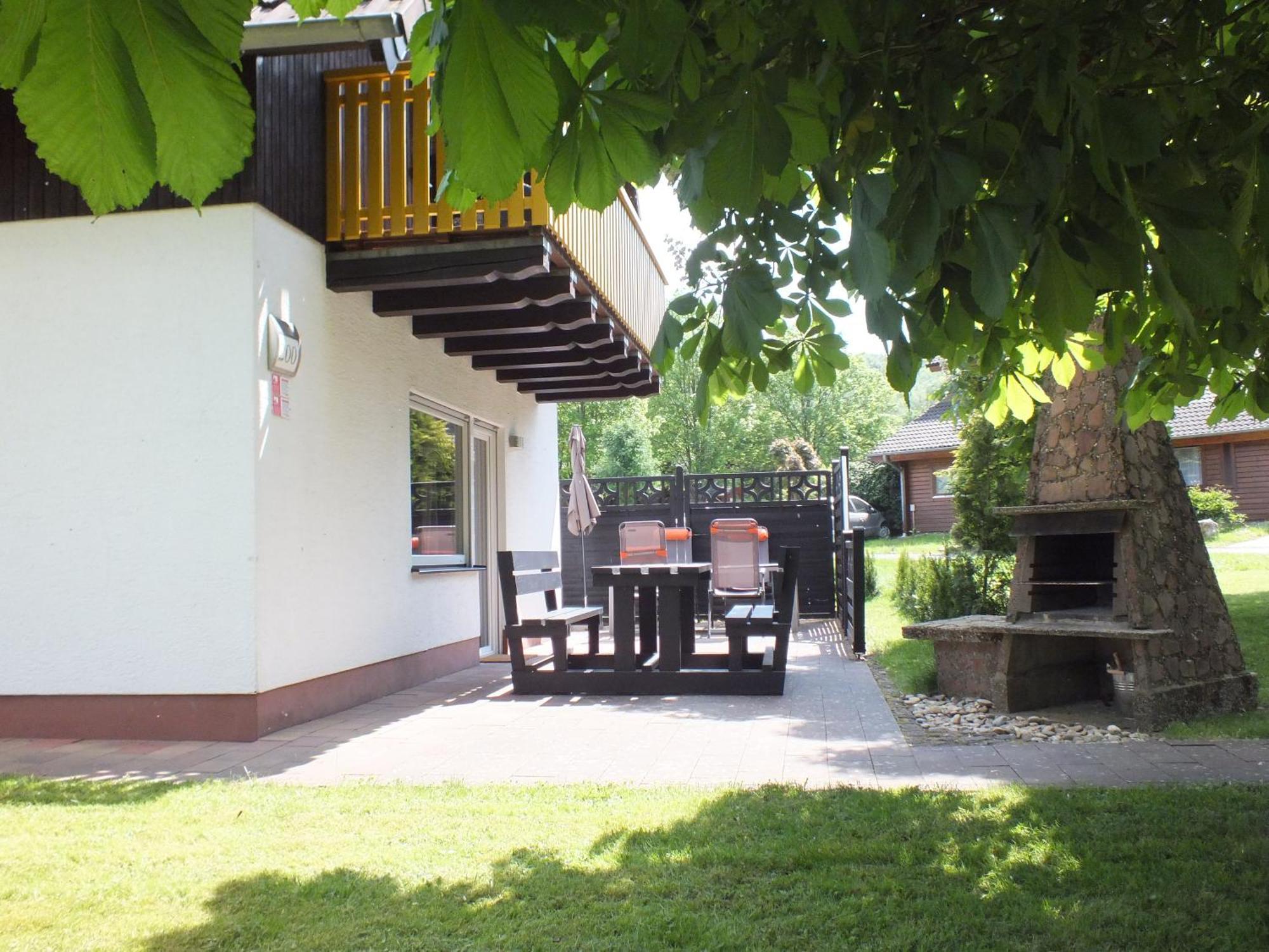Ferienhaus Moni Mit 2 Separaten Wohnungen Am Silbersee Frielendorf ภายนอก รูปภาพ