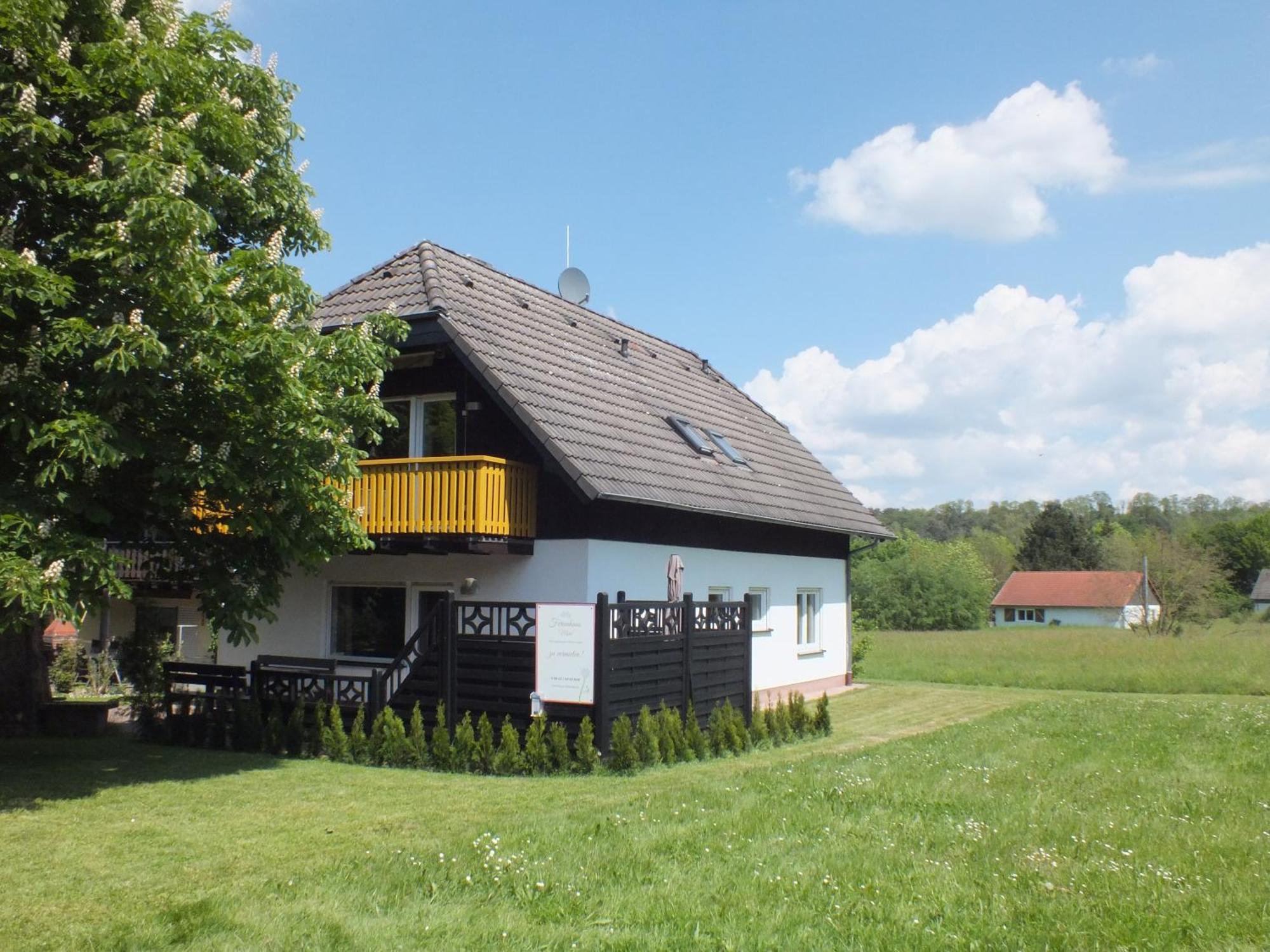 Ferienhaus Moni Mit 2 Separaten Wohnungen Am Silbersee Frielendorf ภายนอก รูปภาพ